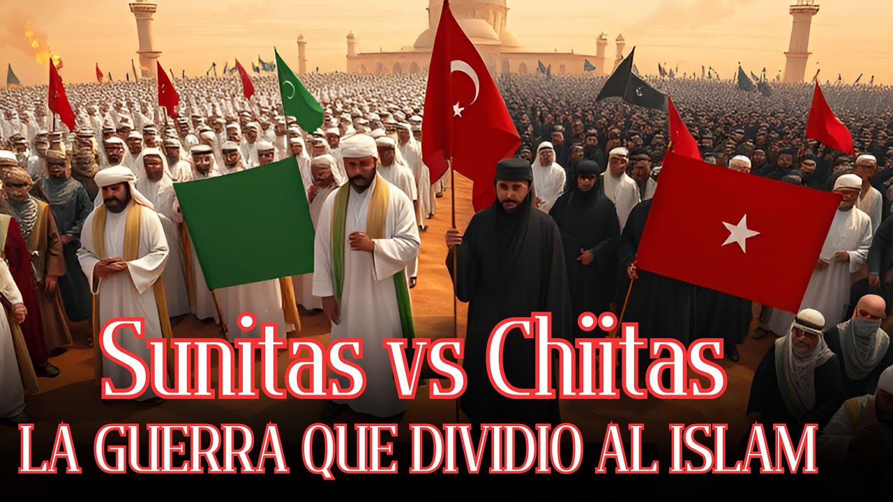 Cisma Musulm&aacute;n: C&oacute;mo el Islam se dividi&oacute; en ramas SUNITA y CHIITA. | Historia Impactante.