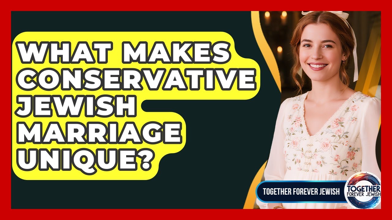 What Makes Conservative Jewish Marriage Unique? - Together Forever Jewish