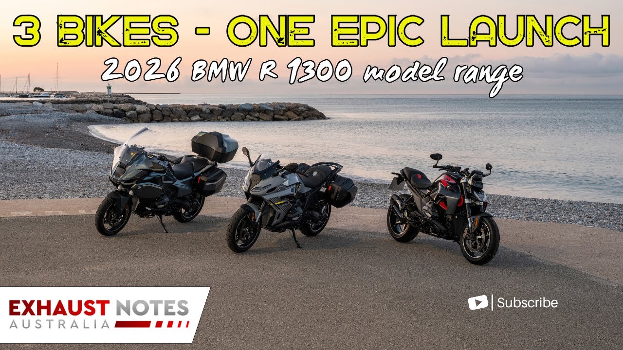 Мы тестируем весь модельный ряд BMW R 1300 2026 года.