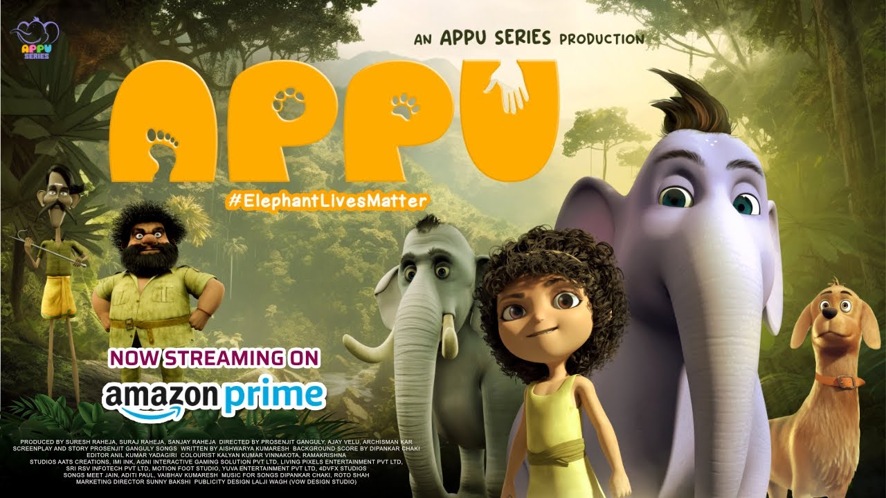APPU - Animated Movie Official Teaser in Hindi for Amazon Prime | Appu Series