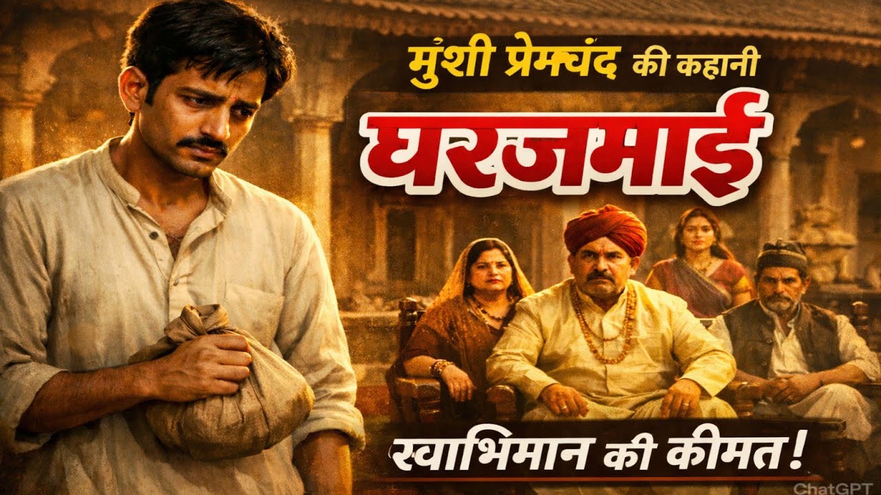 घरजमाई - मुंशी प्रेमचंद की कहानी | A story by Munshi Premchand #kahani #hindi #premchandkikahani 