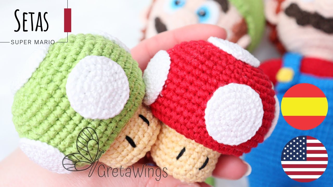 Hongo Seta de Mario Bros Español Sub 🇺🇸🇪🇸/ GretaWings