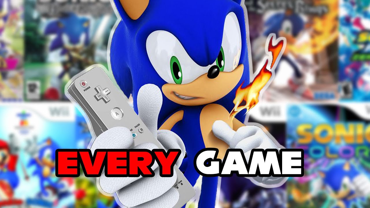 Ranking EVERY Sonic Game on the Wii!