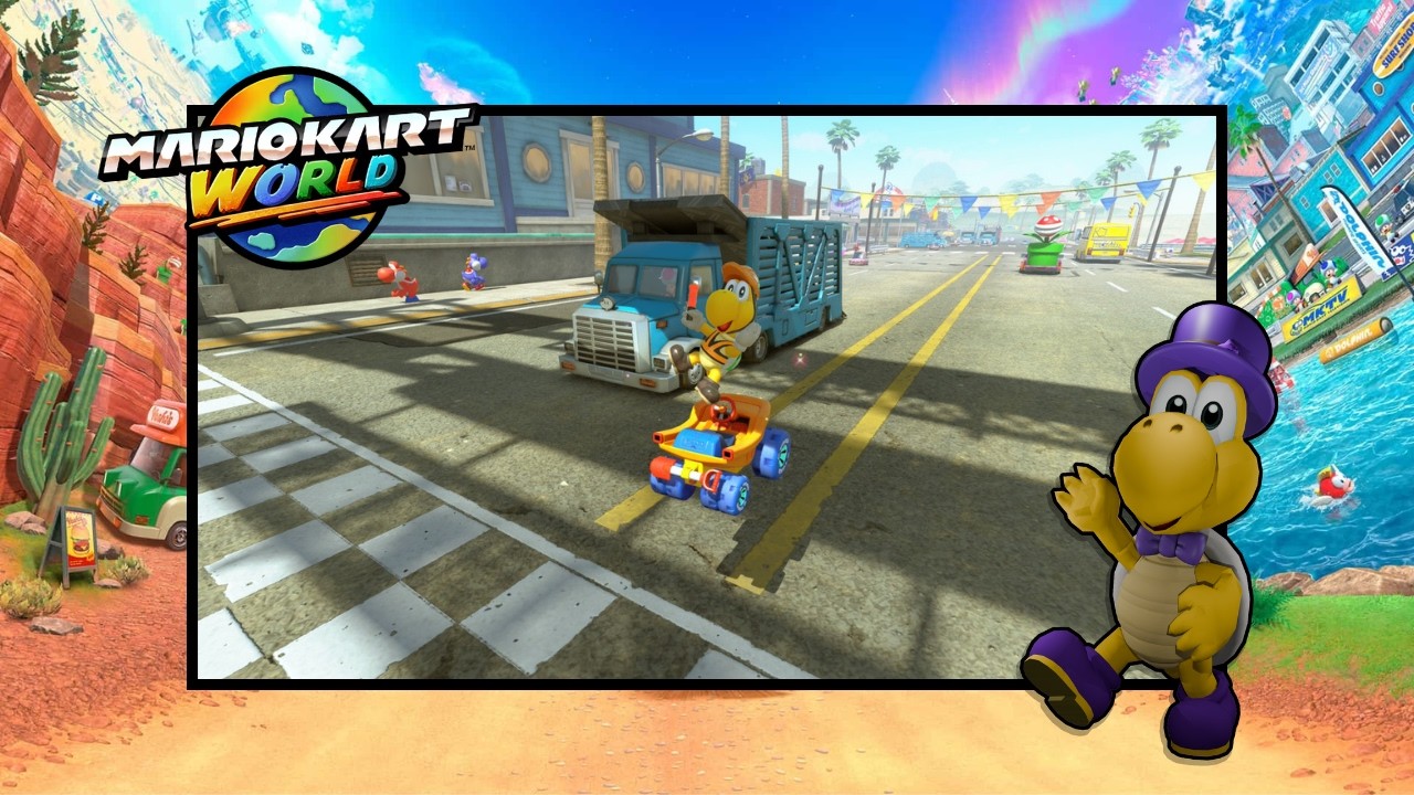 What if Crown City and Peach Stadium layouts were ALL combined?? - Mario Kart World