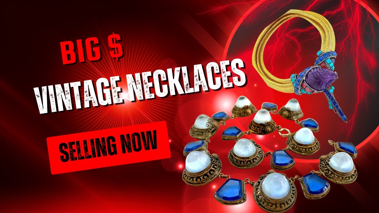 Amazing Vintage Necklaces | What's Selling Now for Hundreds! Top Designers