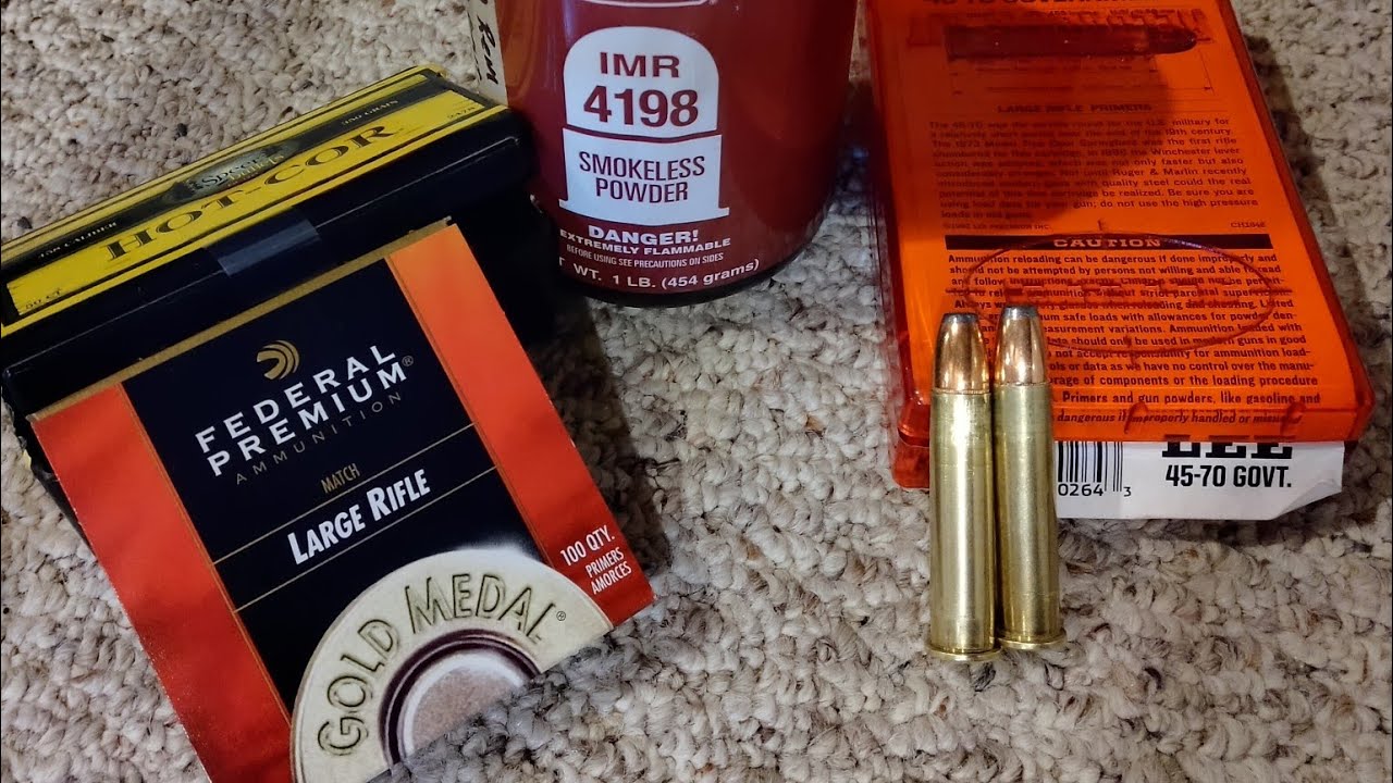 Reloading 45-70 Govt with Classic Lee Loader. #reloading