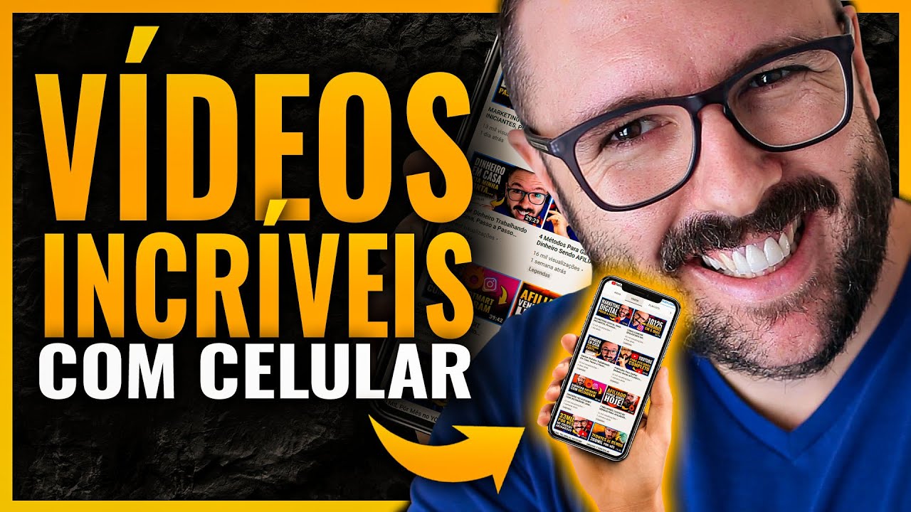 COMO GRAVAR V&Iacute;DEOS COM CELULAR R&aacute;pido F&aacute;cil e Simples