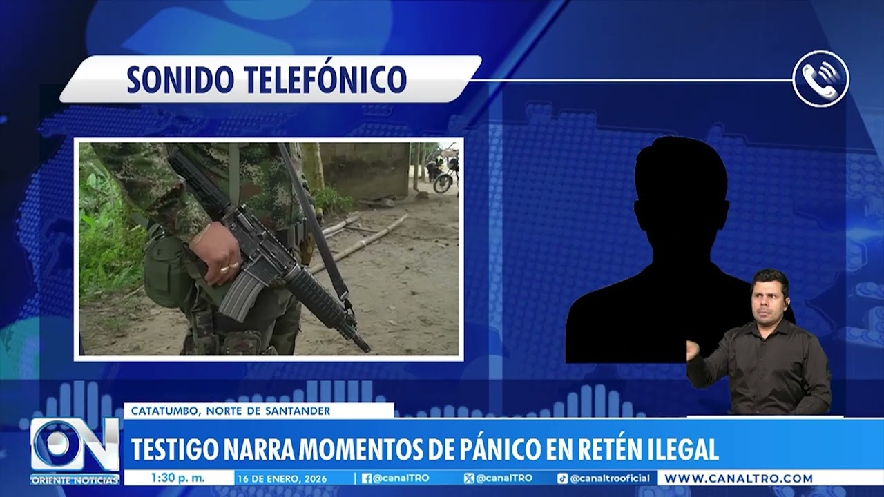 Aumento de retenes armados ilegales en la vía Cúcuta Tibú y refuerzo de seguridad en el Catatumbo