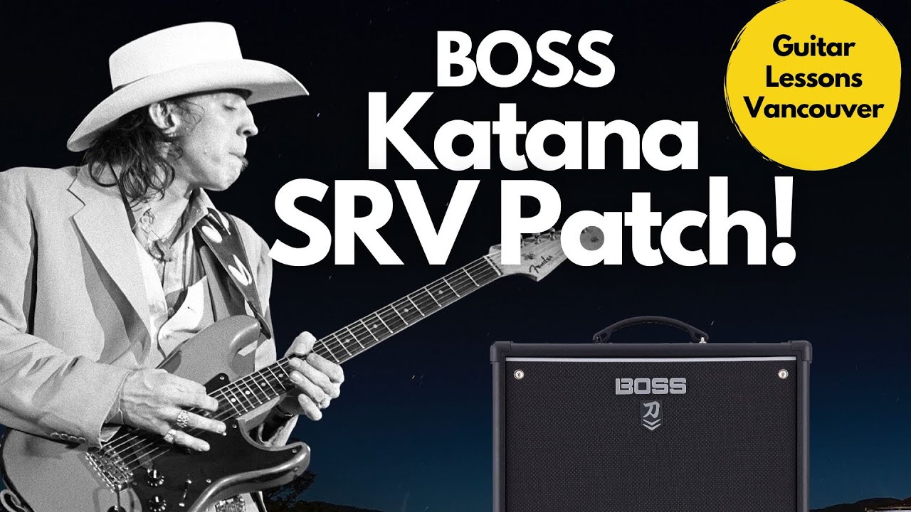 Нашивка Boss Katana SRV &mdash; Стив Рэй Вон