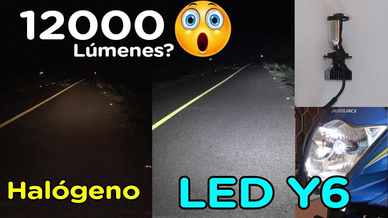 💡 Luz LED con mini Proyector Y6, Instalaci&oacute;n, ajuste, Comparaci&oacute;n y Opini&oacute;n &iquest;12000 l&uacute;menes?😱