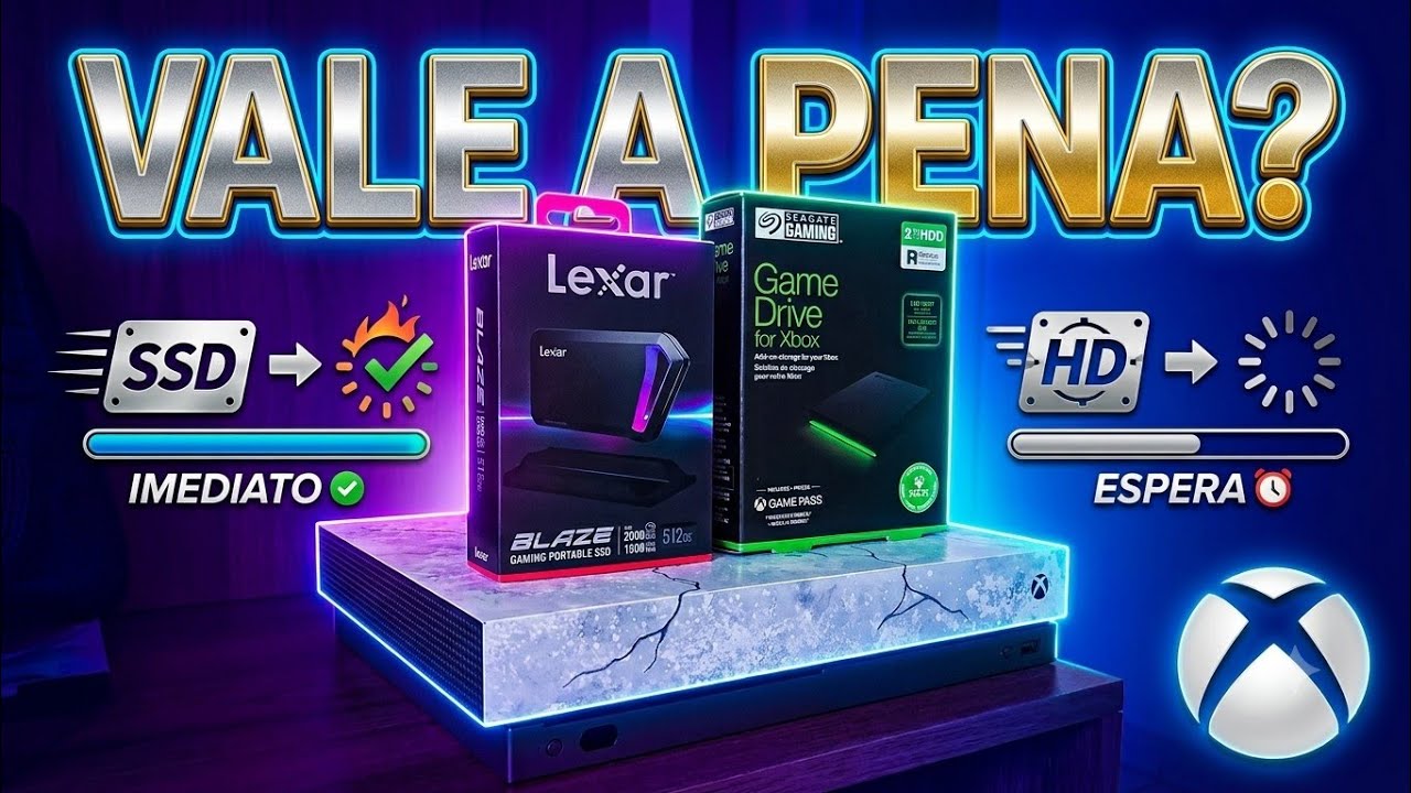 HD ou SSD no Xbox One X? Não jogue dinheiro fora em 2026!