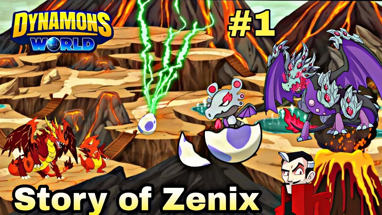 The Story of God Zenix 😈 in Dynamons World 😮🤩 ( part 1 )