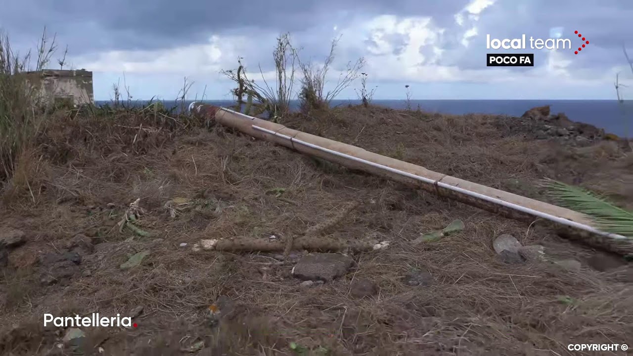 LIVE Pantelleria, tromba d'aria colpisce isola: si contano i danni