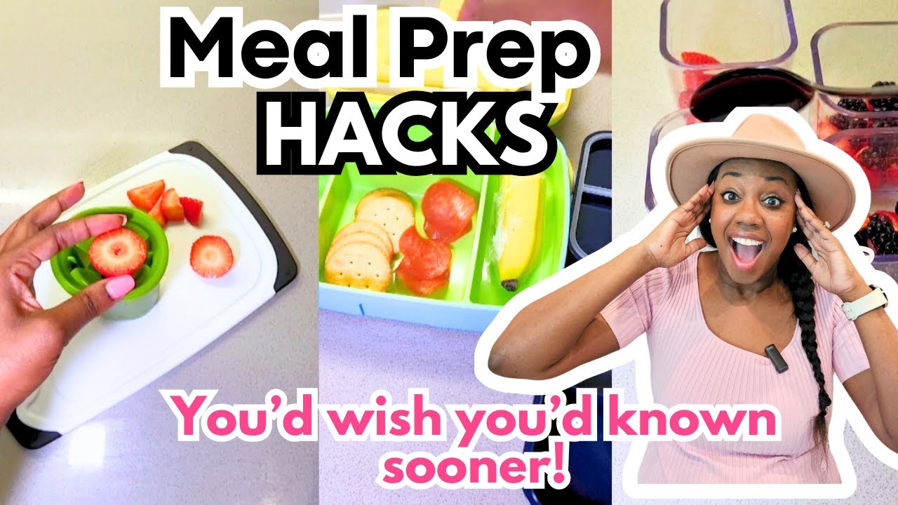 Easy Lunch Box Hacks for Moms! School Time Saving Lunch Box Ideas, Must Haves & Meal Prep Essentials