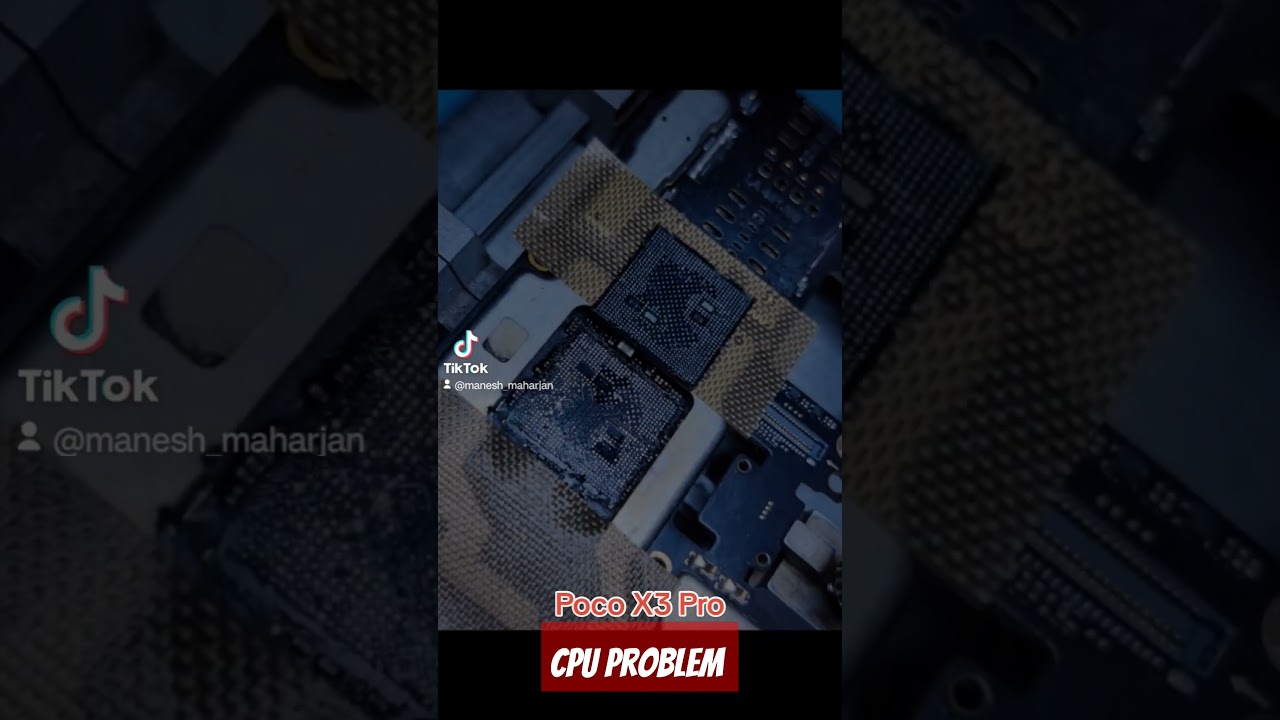 Poco X3 Pro Dead CPU Reformed #pocox3pro #device #mobile #repair #cpu #fix
