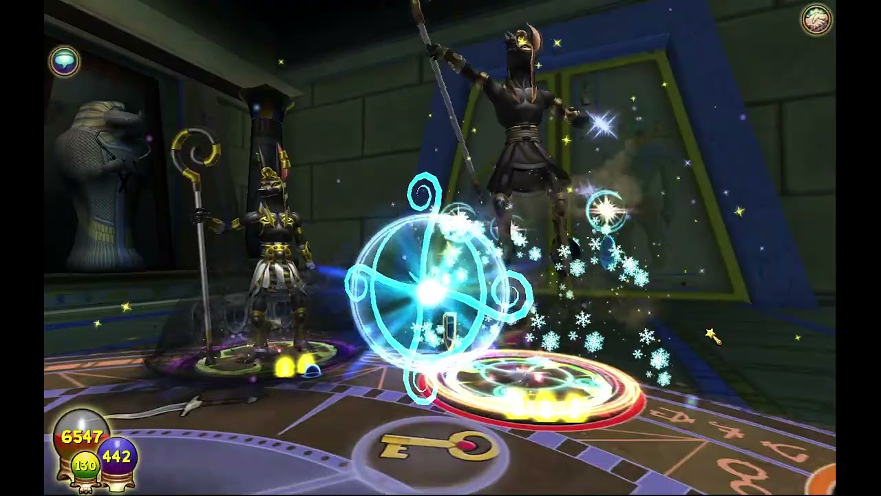 Wizard 101 main quest cheat boss death solo: Selenopolis - Anubis