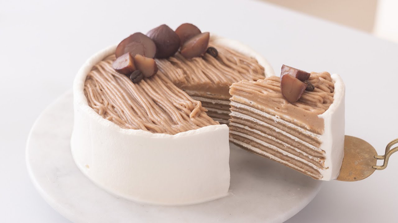 Креповый торт Mont Blanc Mille＊без духовки