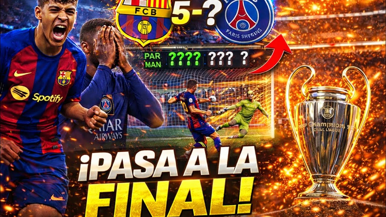 😨 El Partido Más ÉPICO que he jugado… Barcelona vs PSG en Penales 😭🔥 FIFA 26