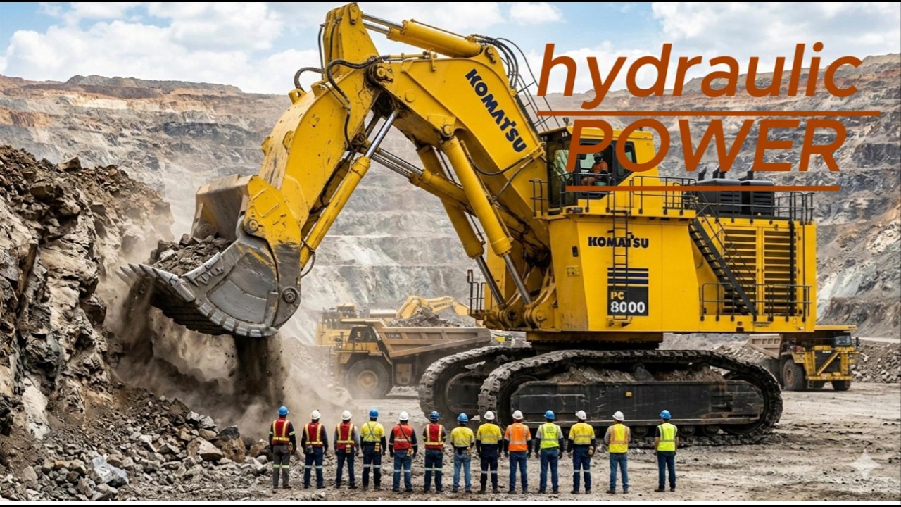 iron hand ,destroy everythinh #komatsu