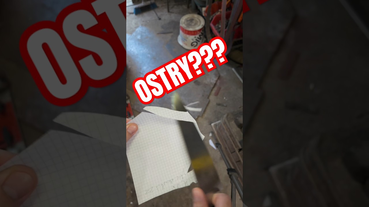 Test ostrości noża &ndash; cięcie kartki na czysto jednym ruchem! ✂️🔪 #n&oacute;ż #EDC #testostrza