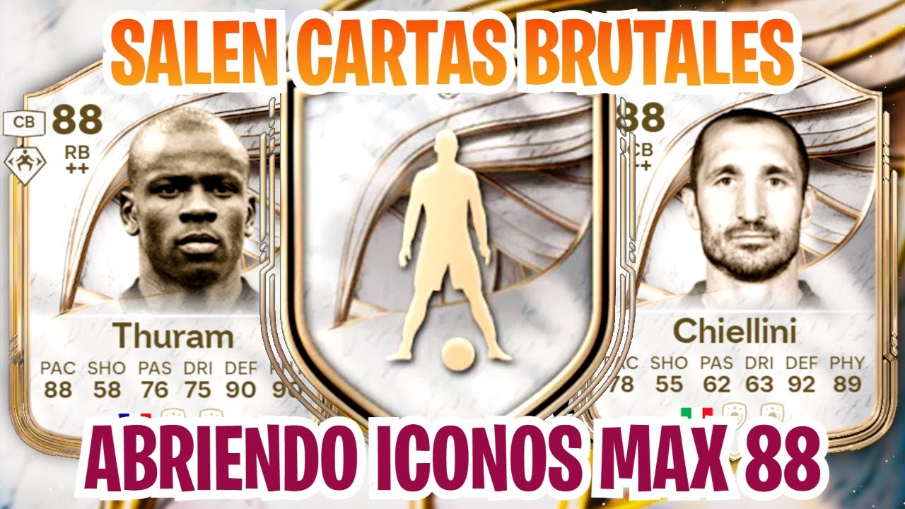 😍 SALEN ICONOS BRUTALES!! ABRIENDO ICONO MAX 88 &iquest;VALE LA PENA EL  ICONO MAX 88?