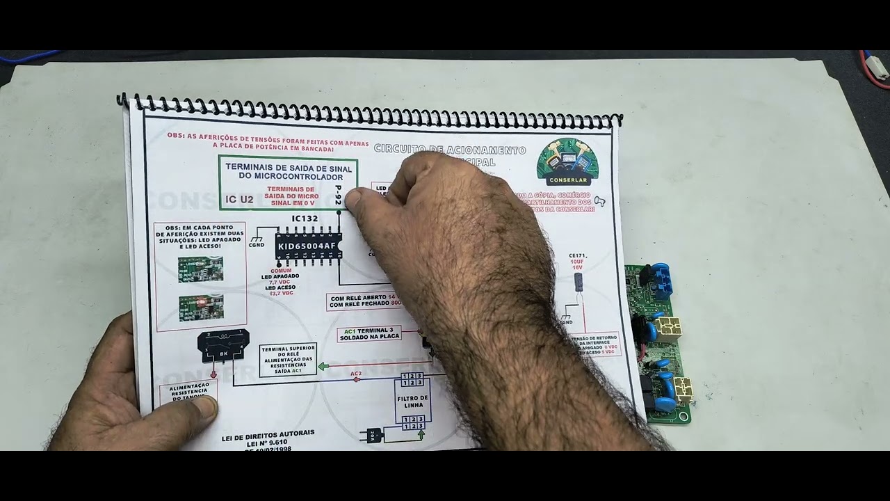 Placa lava e seca LG n&atilde;o liga!