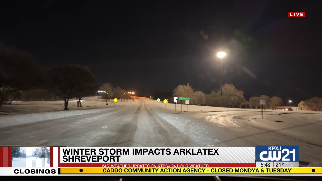 Shreveport winter storm