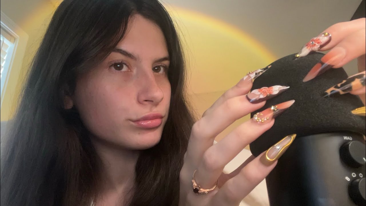 ASMR pure mic scratching✨ (foam, bare, & fluffy mic covers)