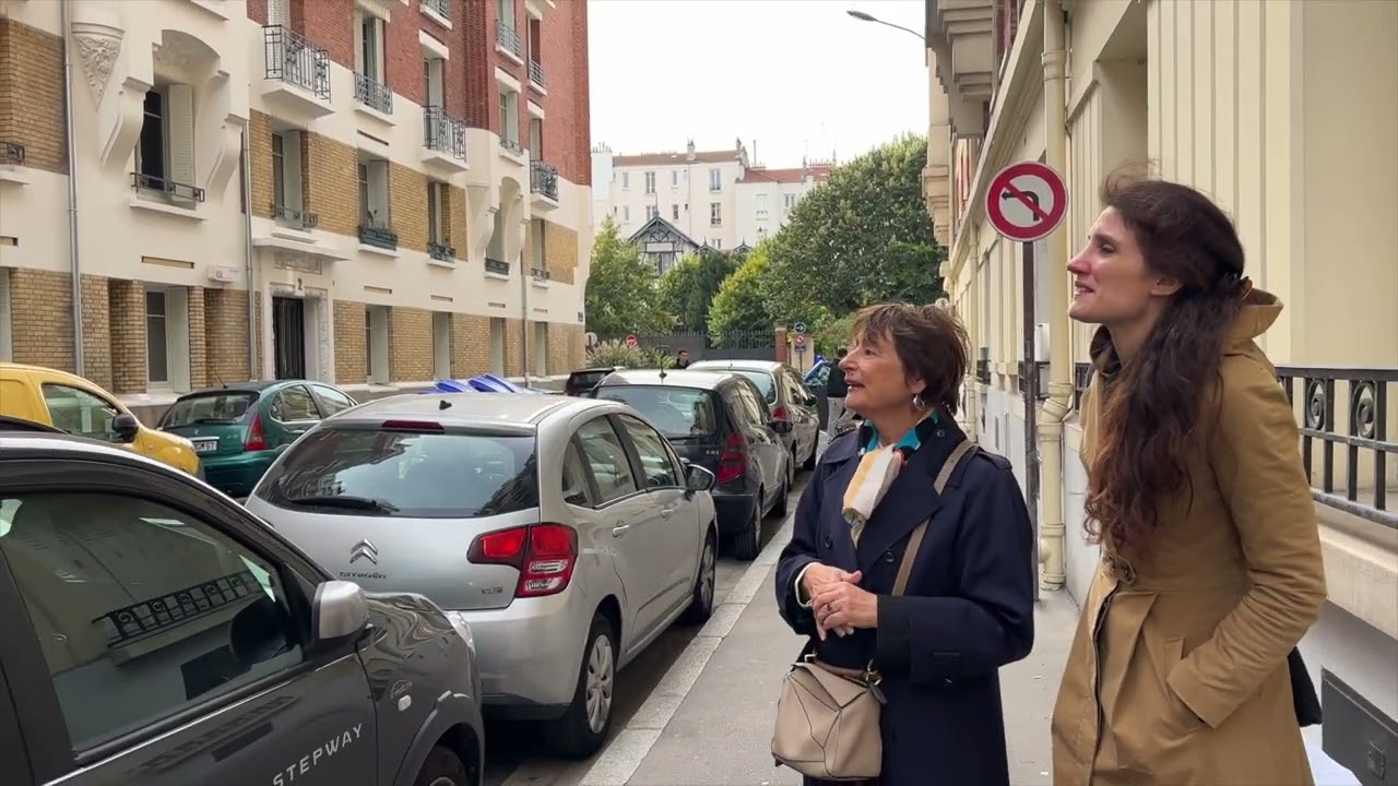 Balade littéraire à Bois-Colombes avec Catherine Millet