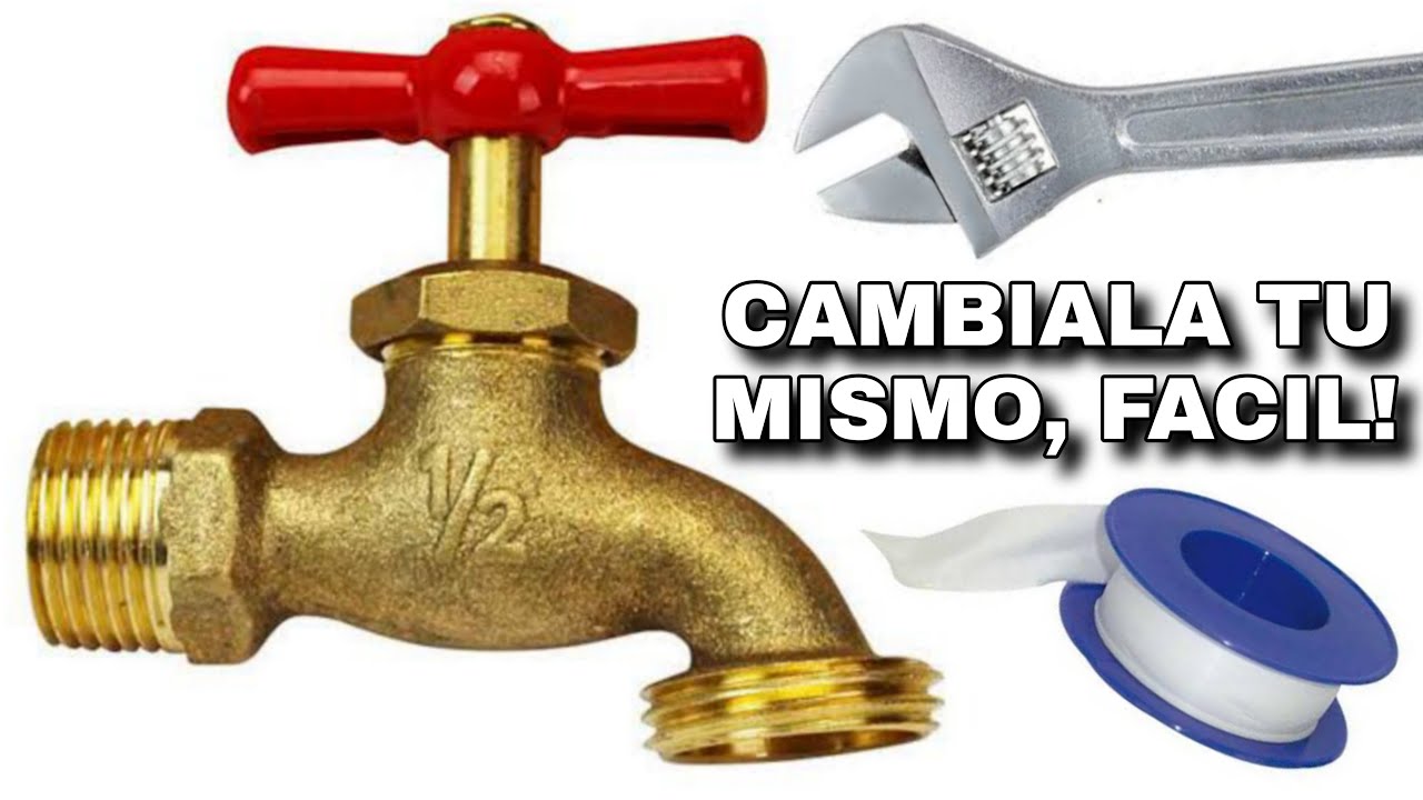 COMO INSTALAR O CAMBIAR UNA LLAVE DE NARIZ