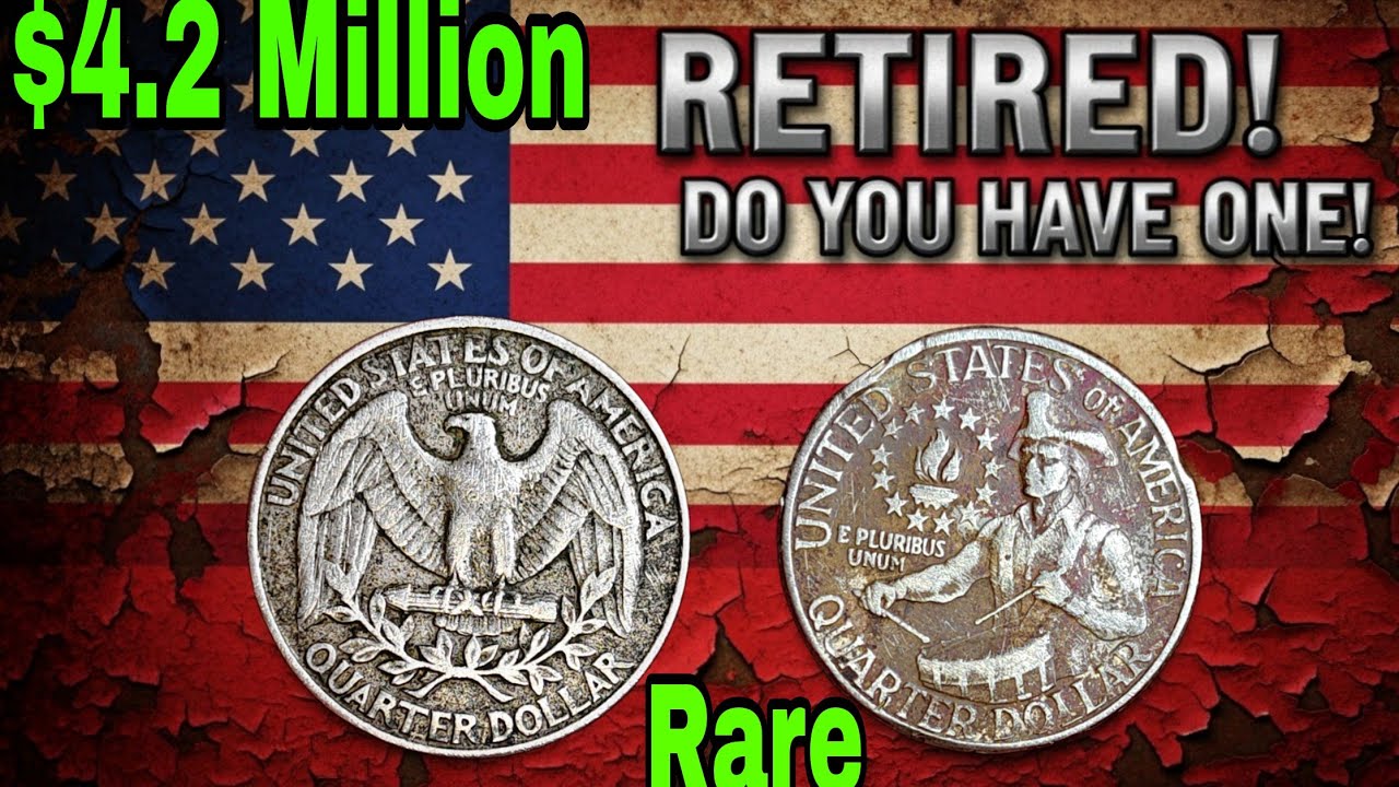 Most Valuable Top 5 Washington Quarters Worth BIG MONEY 💰 | These Rare Coins Will Shock You!