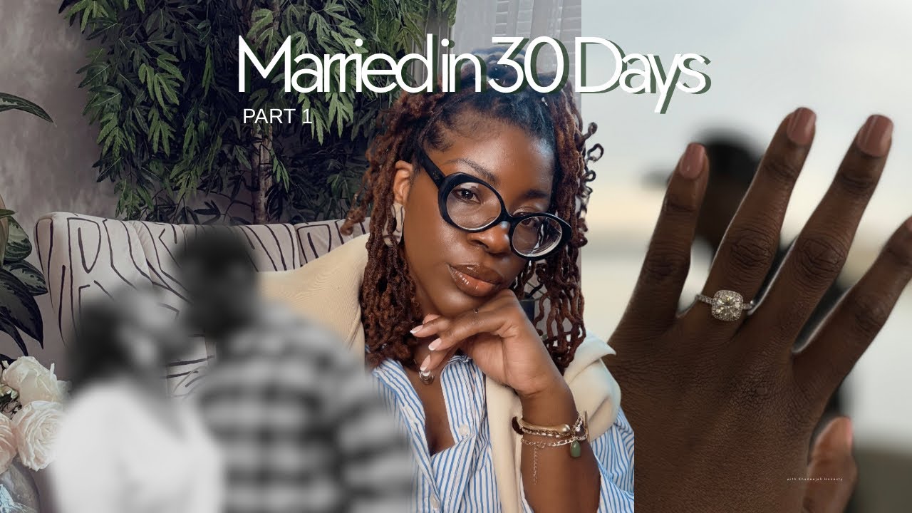 God Wrote My Love Story...30 Days Later, We Were Married.