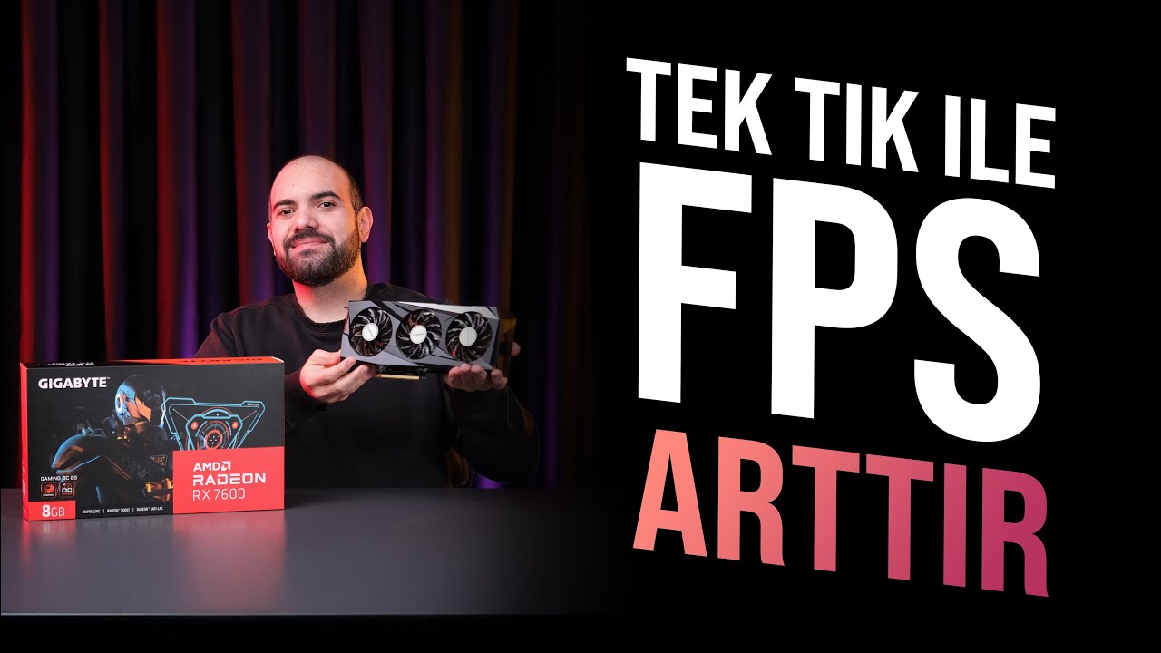 TEK TIK İLE FPS ARTTIRAN TEKNOLOJİ HypeRX'İ DENİYORUZ! | GIGABYTE RADEON RX 7600 GAMING OC