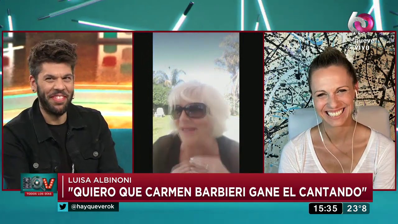 Hay Que Ver  Todo mal entre Carmen Barbieri y Luisa Albinoni