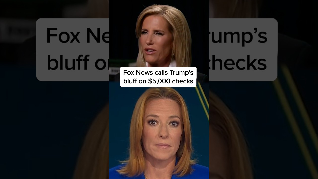 Fox News calls Trump&rsquo;s bluff on $5,000 checks