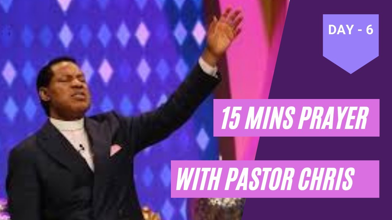 PASTOR CHRIS OYAKHILOME - 15 MINS PRAYING IN TONGUES DAY 6