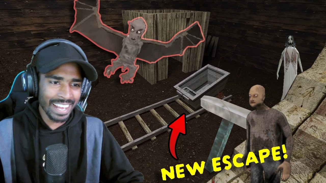 NEW UNDERGROUND ESCAPE Nosferatu Bat in Granny 2 Enhanced Unofficial Update | TAMIL