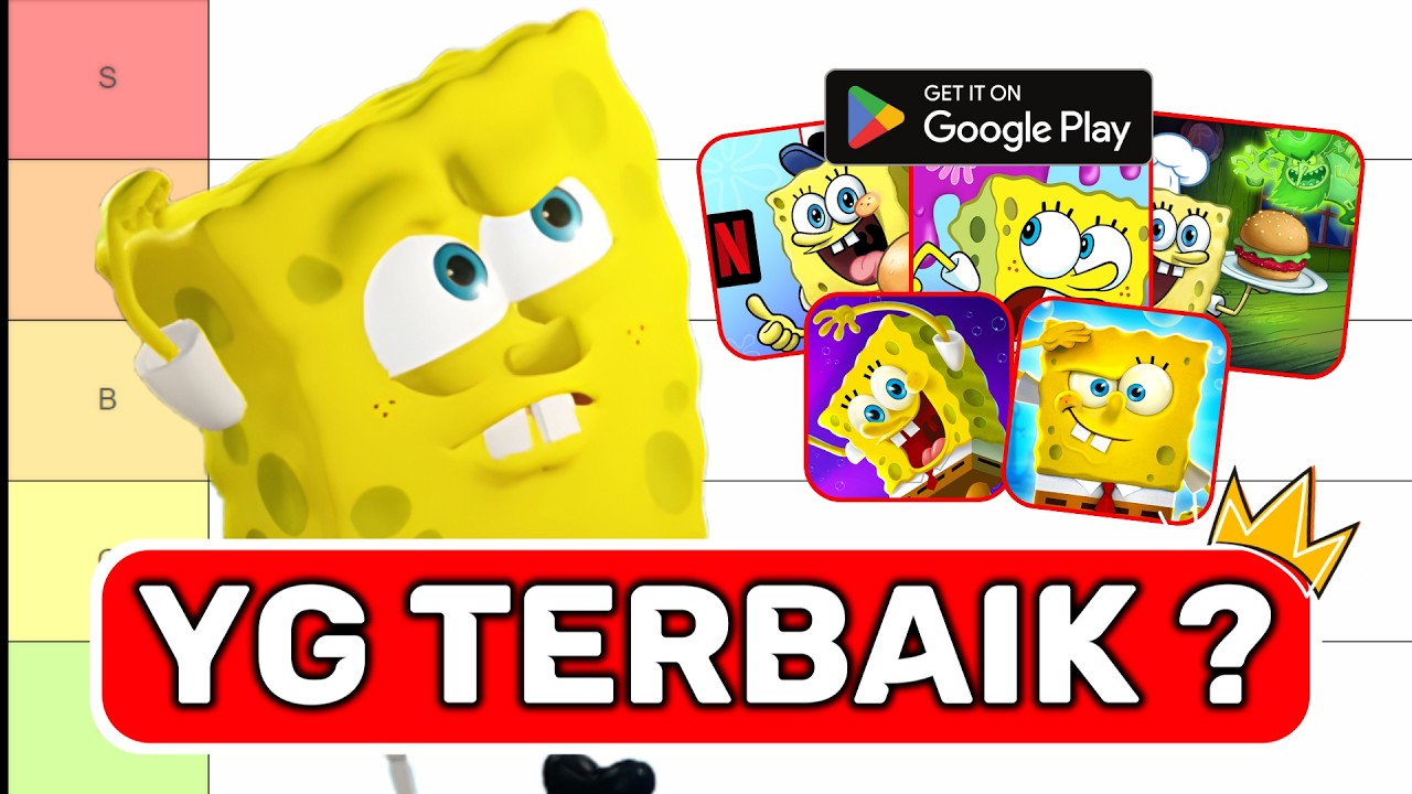 Gua rating game Spongebob yang ada di Playstore