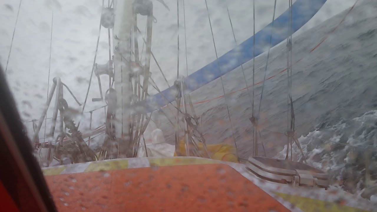 Van de Stadt, storm in the North Sea