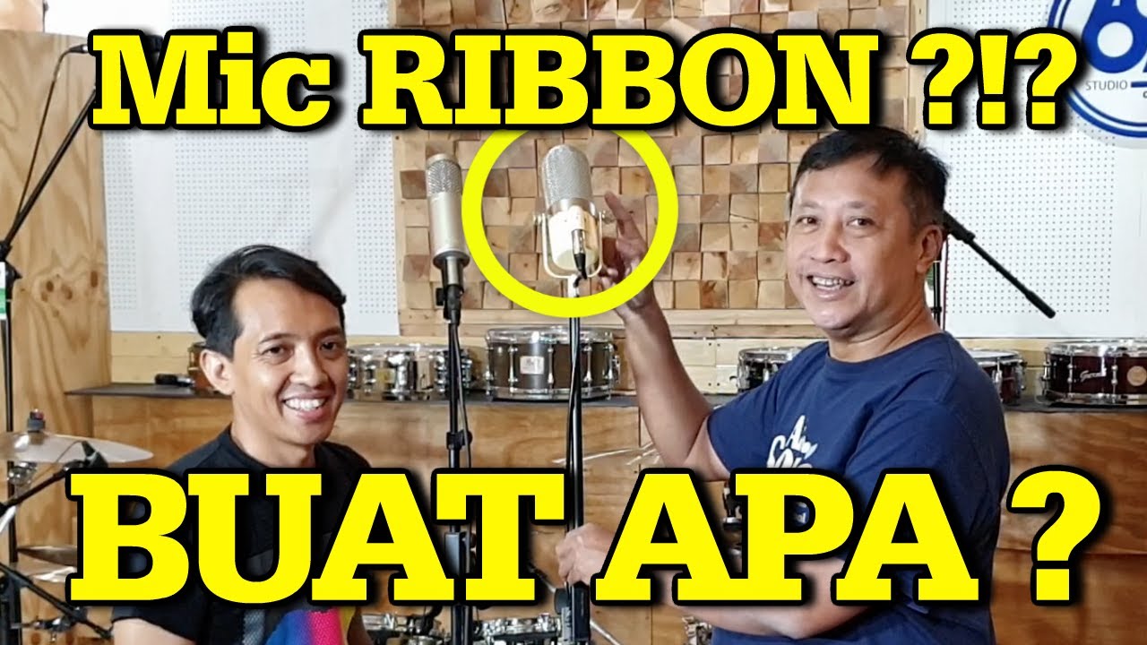Mic RIBBON Buat Apa?!? Apa Bedanya Dgn Mic CONDENSOR atau DYNAMIC? Review Mic Ribbon GAP R1 MkII