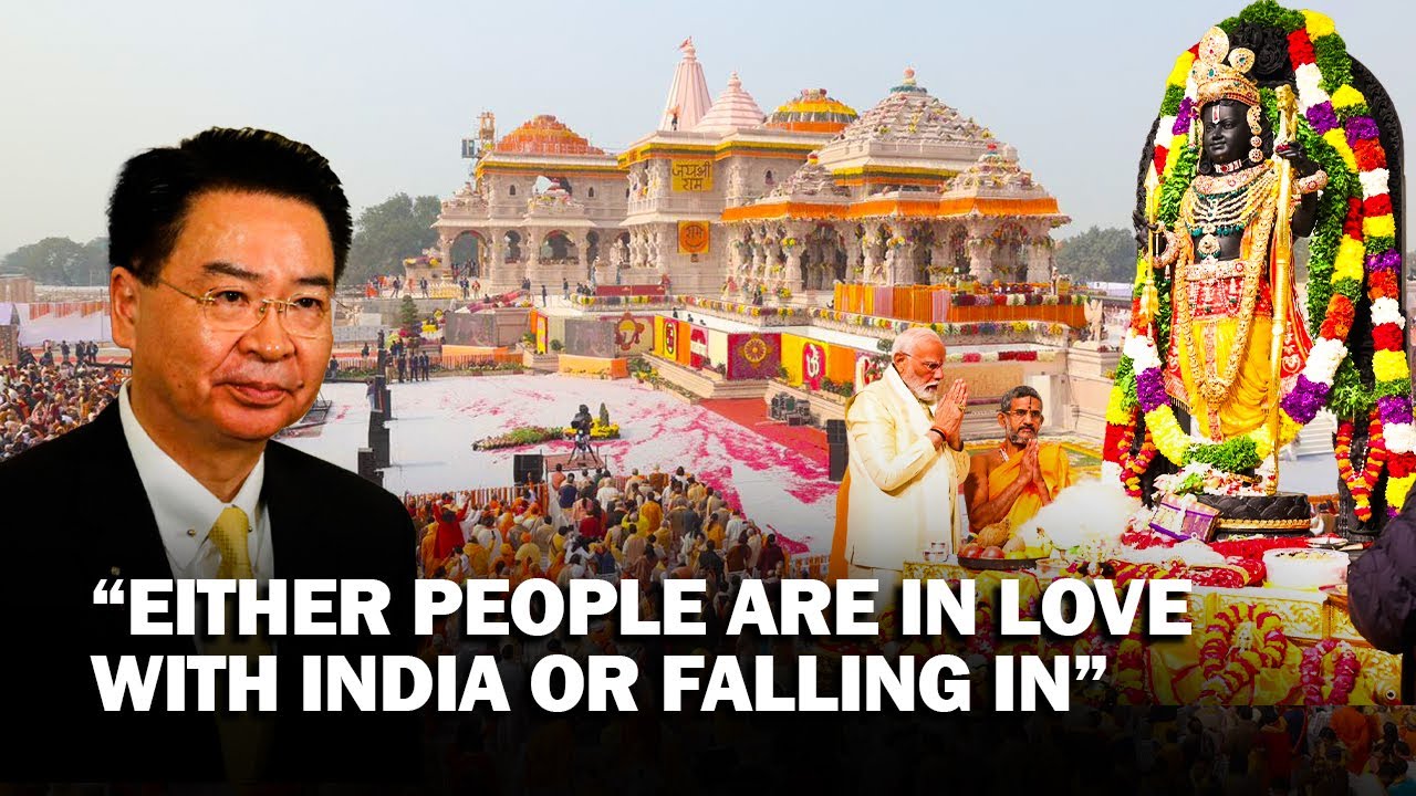 Either people are in love with India or falling in: Taiwan Foreign Affairs Minister on Ram Temple