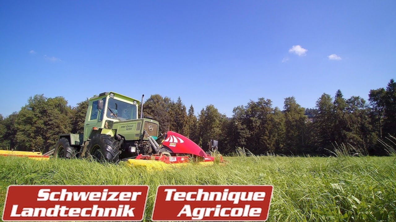 Front-Scheibenmähwerk Fella «Ramos 3060 KP-FC» im Praxiseinsatz