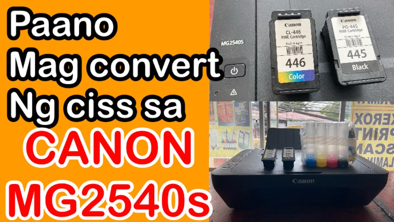 CANON MG2540s | Continuous ink CISS