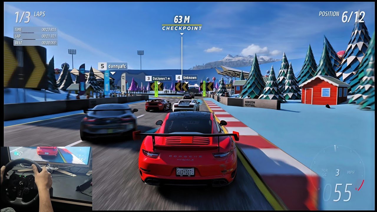 FORZA HORIZON 5 GAMEPLAY 4K 60FPS WITH LOGITECH G 923 #ps5 #forzahorizon5 #gameplay #car #racing 