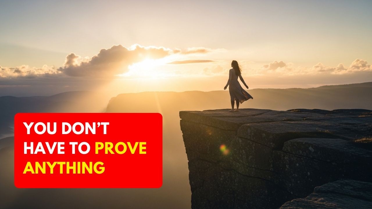 You Don’t Have to Prove Anything | Christian Empowerment Worship Song for Women (You Are Enough)