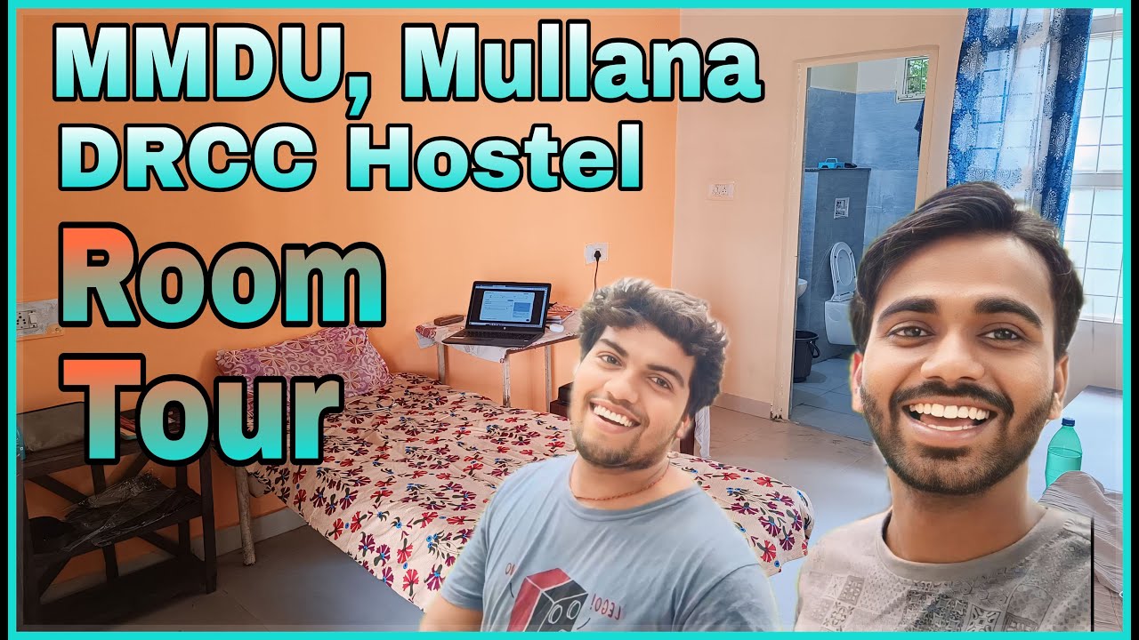 Maharishi Markandeshwar University, Mullana || DRCC Hostel Room Tour ||