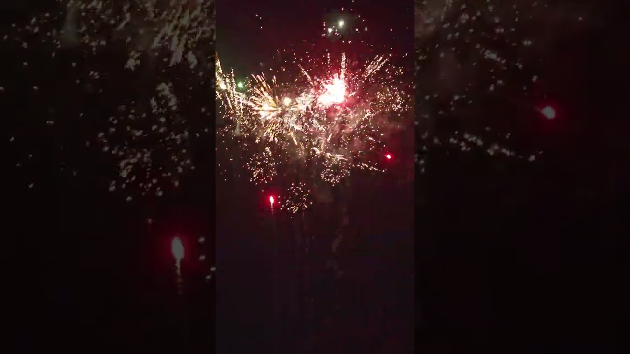 Show de luces en gales 