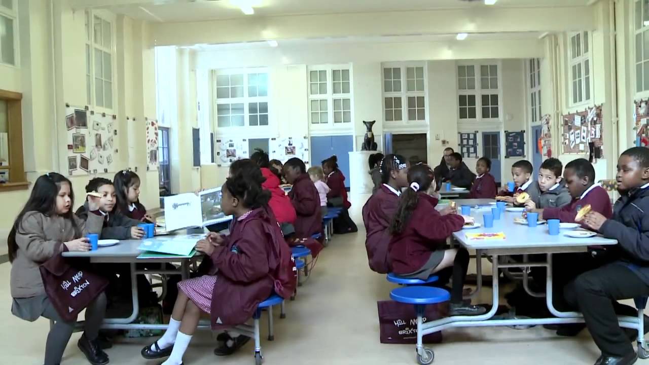 Breakfast club at a Brixton primary school