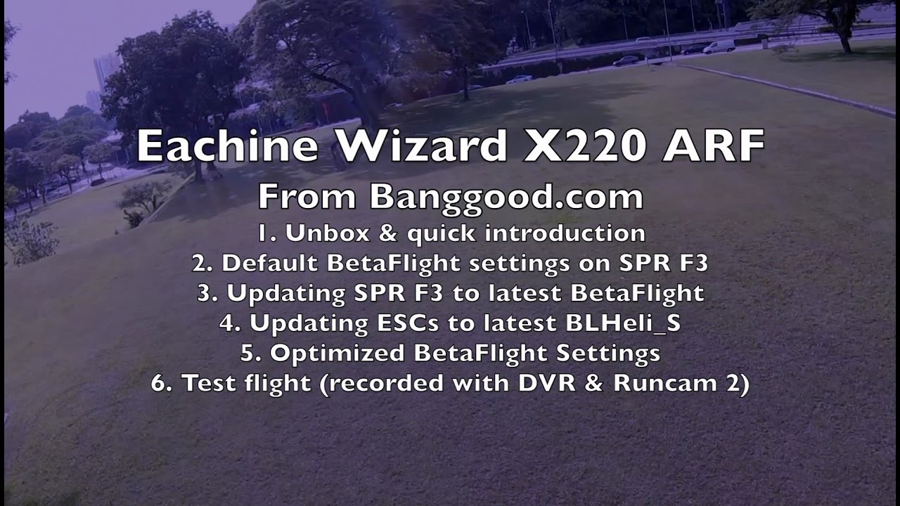 Eachine Wizard X220 ARF Review