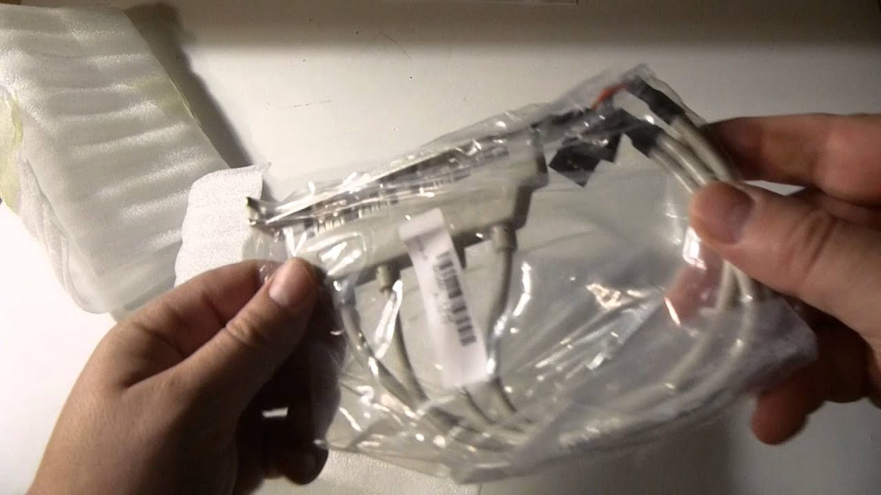 New 4 Port USB 2.0 Header Host Rear Panel Backup Bracket Extension Mainboard - Unboxing